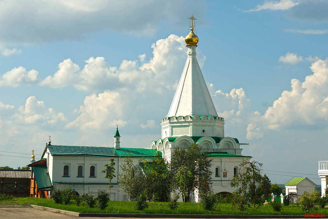 Печёрский Вознесенский монастырь. Церковь Евфимия Суздальского, Нижегородский район (Нижний Новгород, город, Нижегородская область). фасады