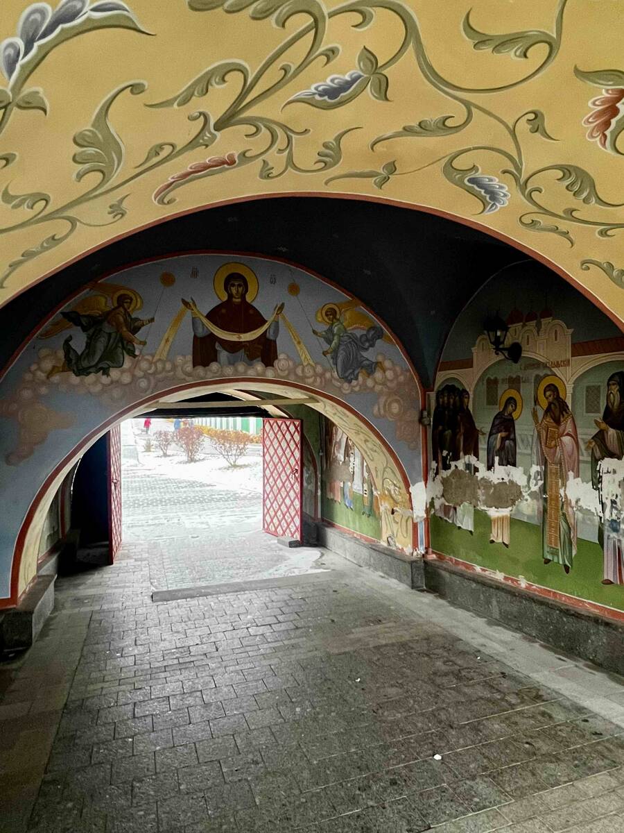 Печёрский Вознесенский монастырь. Церковь Евфимия Суздальского, Нижегородский район (Нижний Новгород, город, Нижегородская область). интерьер и убранство