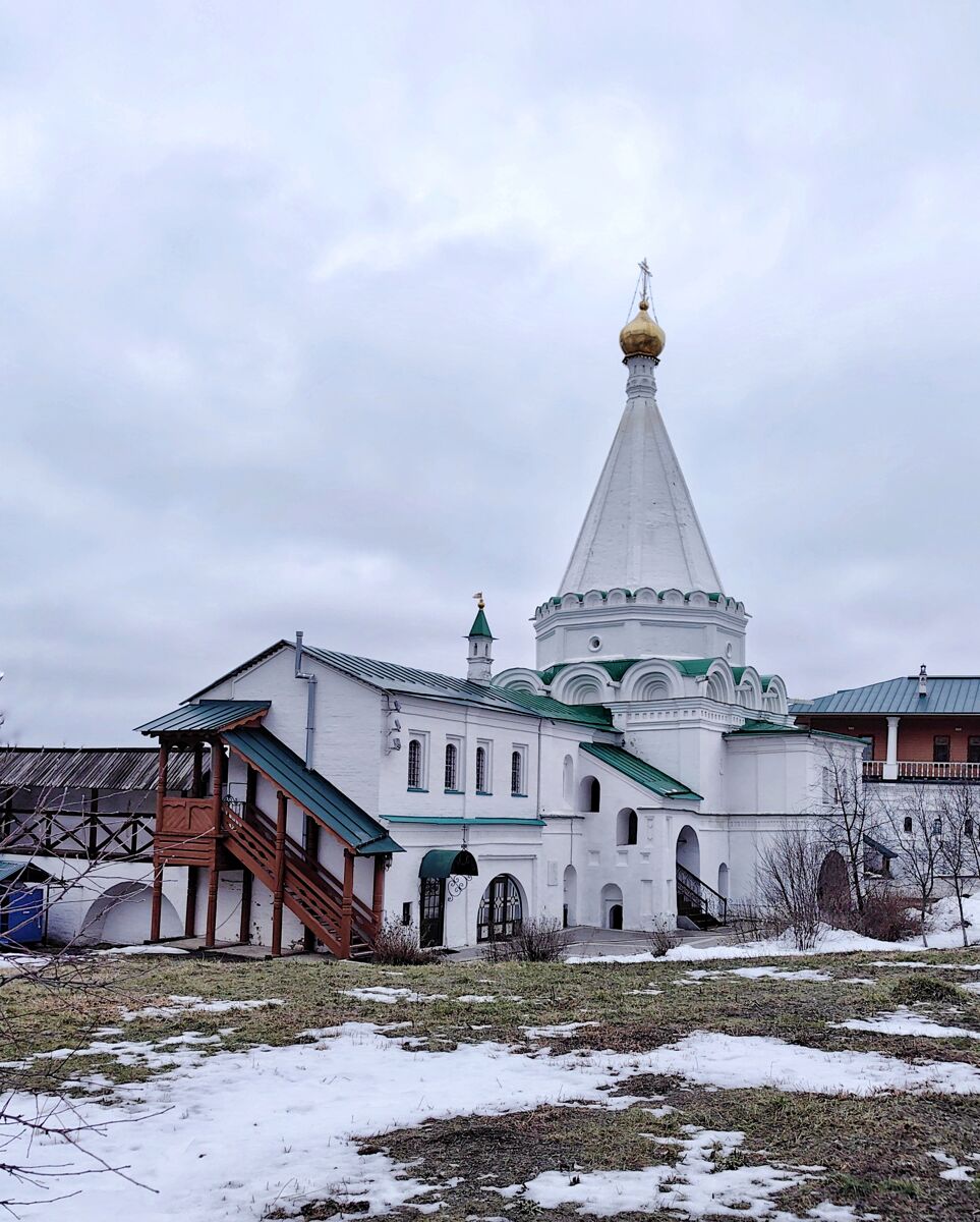 Печёрский Вознесенский монастырь. Церковь Евфимия Суздальского, Нижегородский район (Нижний Новгород, город, Нижегородская область). фасады