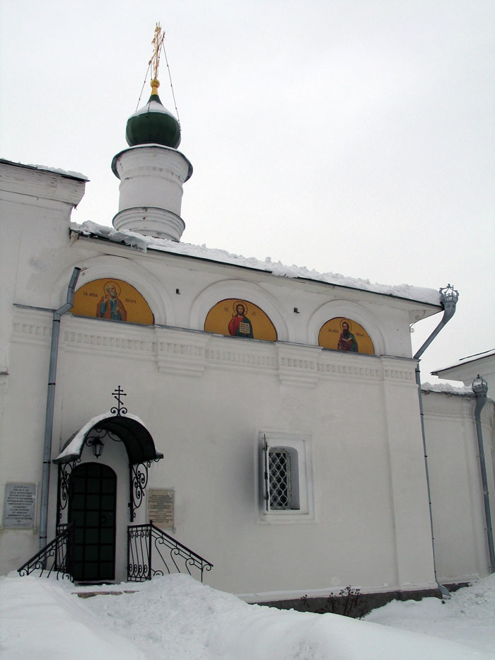 Нижегородский район. Печёрский Вознесенский монастырь. Церковь Петра и Павла. фасады