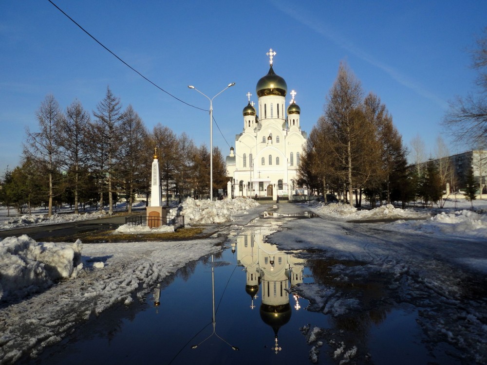 Новосибирск. Собор Троицы Живоначальной (