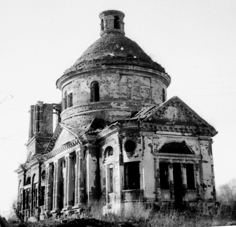 Церковь Димитрия Ростовского, Дмитриевское (Заокский район, Тульская область). фасады