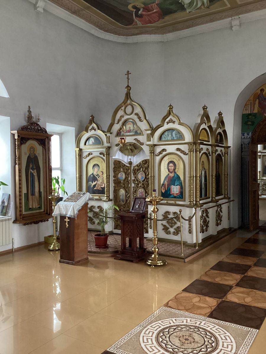 Придел, интерьер и убранство. Церковь Димитрия Ростовского, Дмитриевское (Заокский район, Тульская область)