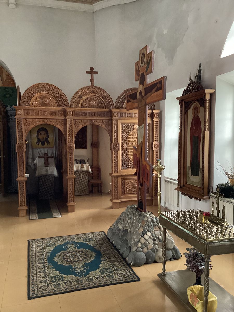 Исповедальня , интерьер и убранство. Церковь Димитрия Ростовского, Дмитриевское (Заокский район, Тульская область)