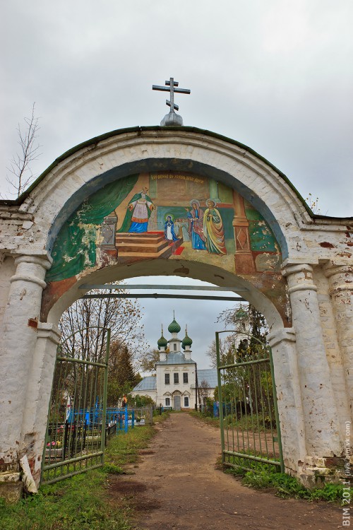 Любим. Церковь Введения во храм Пресвятой Богородицы. дополнительная информация