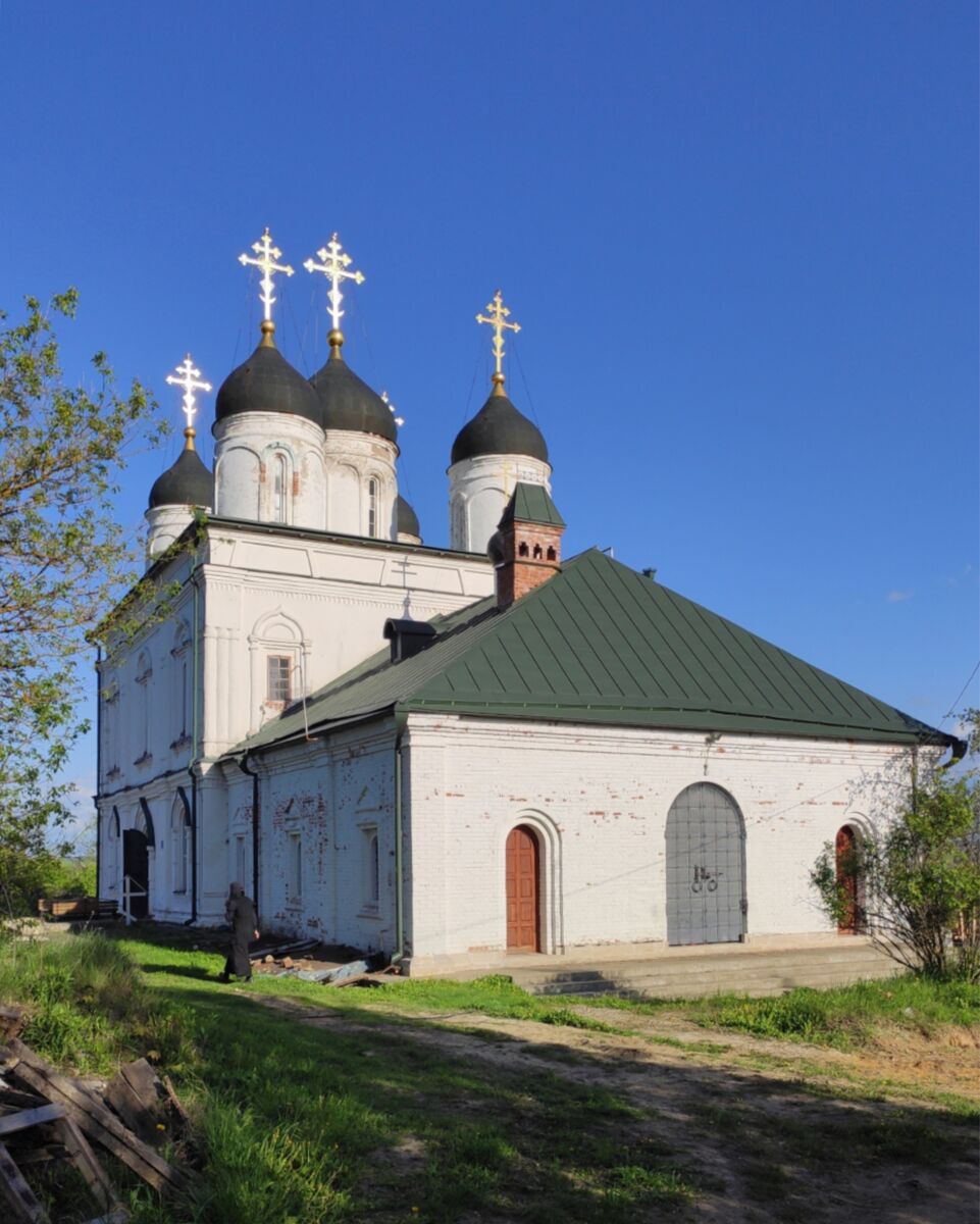 Болхов. Троицкий Рождества Богородицы Оптин монастырь. Собор Троицы Живоначальной. фасады