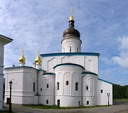 Елизарово. Спасо-Елеазаровский женский монастырь. Собор Трех Святителей