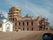 Иоанно-Богословский Савво-Крыпецкий мужской монастырь. Церковь Успения Пресвятой Богородицы и Иоанна Лествичника, , Крыпецкое, Псковский район, Псковская область