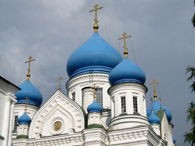 Николо-Перервинский монастырь. Собор Иверской иконы Божией Матери, Печатники (Юго-Восточный административный округ (ЮВАО), г. Москва). архитектурные детали