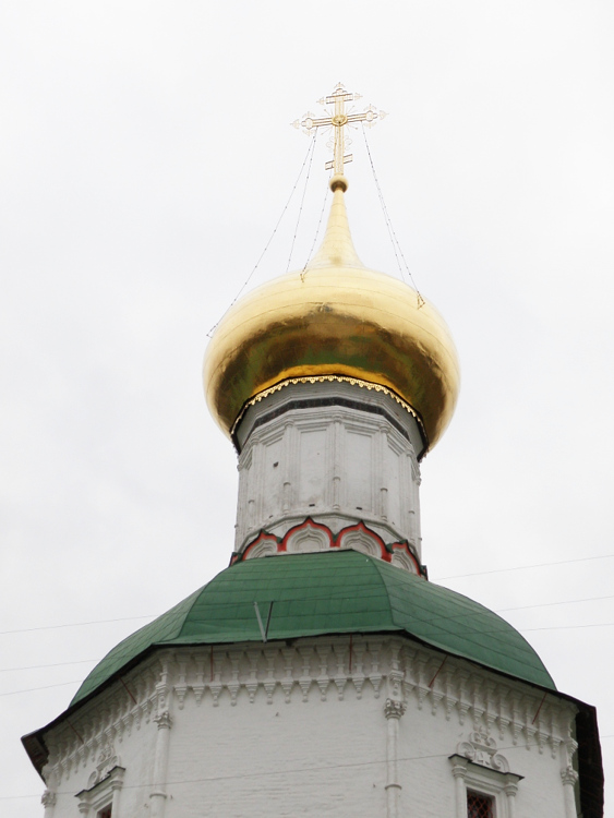 Николо-Перервинский монастырь. Собор Николая Чудотворца, Печатники (Юго-Восточный административный округ (ЮВАО), г. Москва). архитектурные детали, Завершение основного объема собора