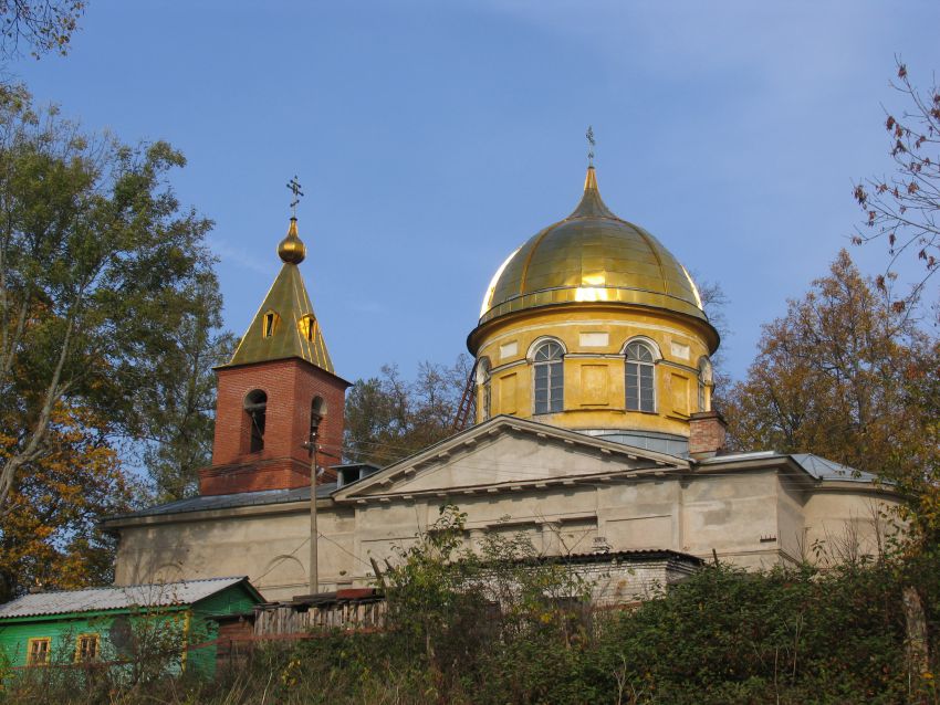 Церковь Преображения Господня, Орлино (Гатчинский район, Ленинградская область). документальные фотографии