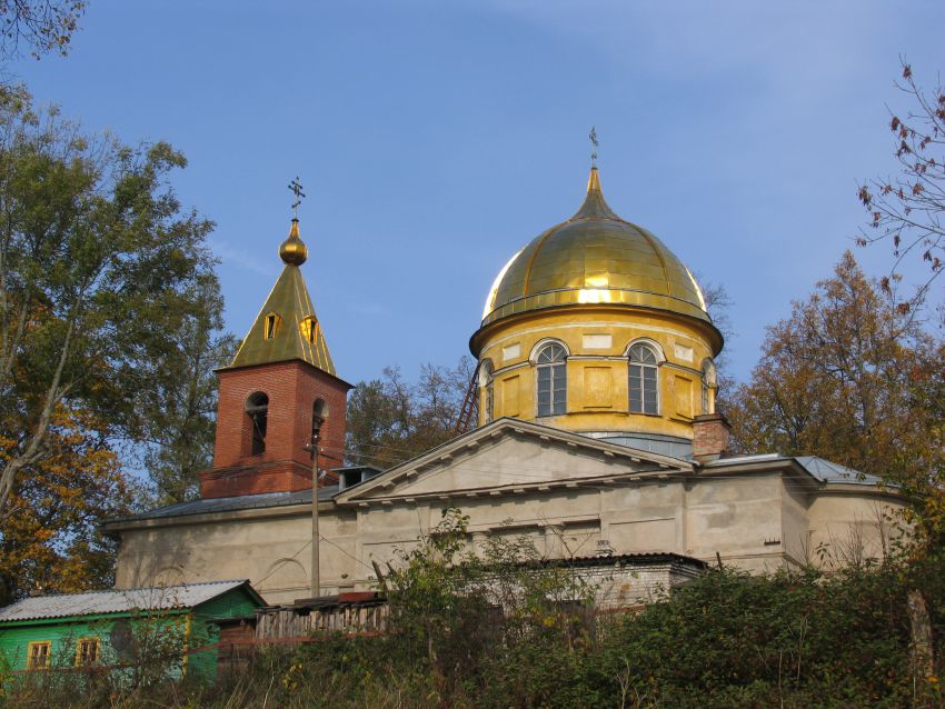 Орлино. Церковь Спаса Преображения. документальные фотографии