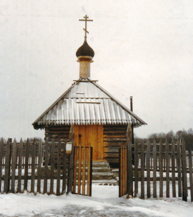 Часовня Тихвинской иконы Божией Матери, Анненское, урочище (Кировский район, Ленинградская область). фасады