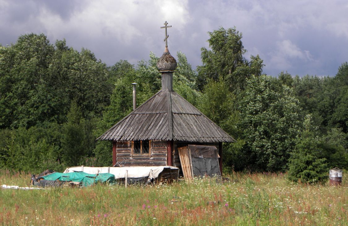 Часовня Тихвинской иконы Божией Матери, Анненское, урочище (Кировский район, Ленинградская область). фасады