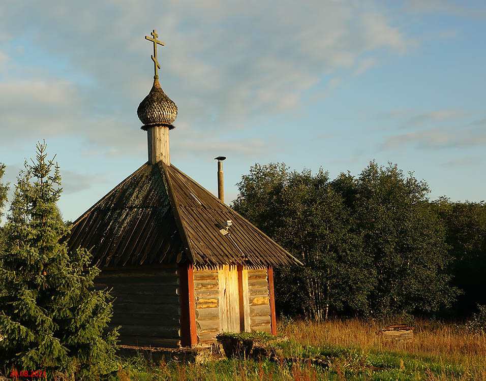 Часовня Тихвинской иконы Божией Матери, Анненское, урочище (Кировский район, Ленинградская область). фасады
