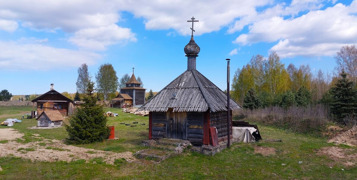 Часовня Тихвинской иконы Божией Матери, Анненское, урочище (Кировский район, Ленинградская область). фасады