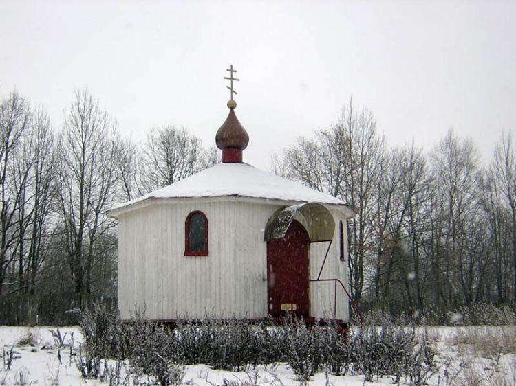 Часовня Николая Чудотворца, Попрудка (Тосненский район, Ленинградская область). фасады