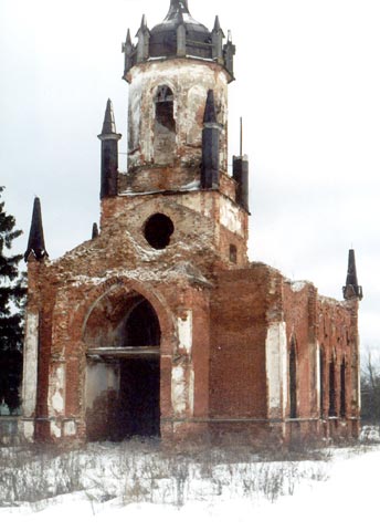 Церковь Троицы Живоначальной, Андрианово (Тосненский район, Ленинградская область). фасады