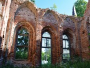 Церковь Троицы Живоначальной, Южная стена основного объема<br>, Андрианово, Тосненский район, Ленинградская область