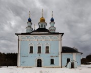 Введенская Макариевская пустынь. Собор Введения во храм Пресвятой Богородицы, Южный фасад<br>, Жабынь, урочище, Белёвский район, Тульская область