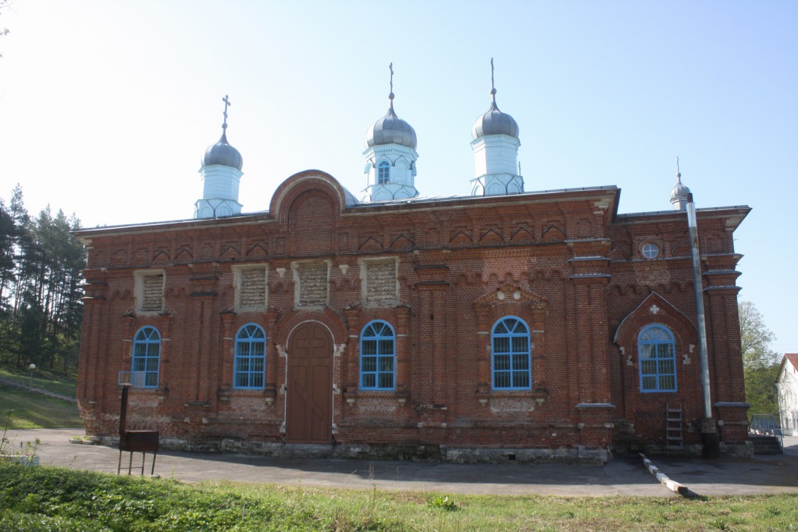 Жабынь, урочище. Введенская Макариевская пустынь. Церковь Макария Жабынского. фасады