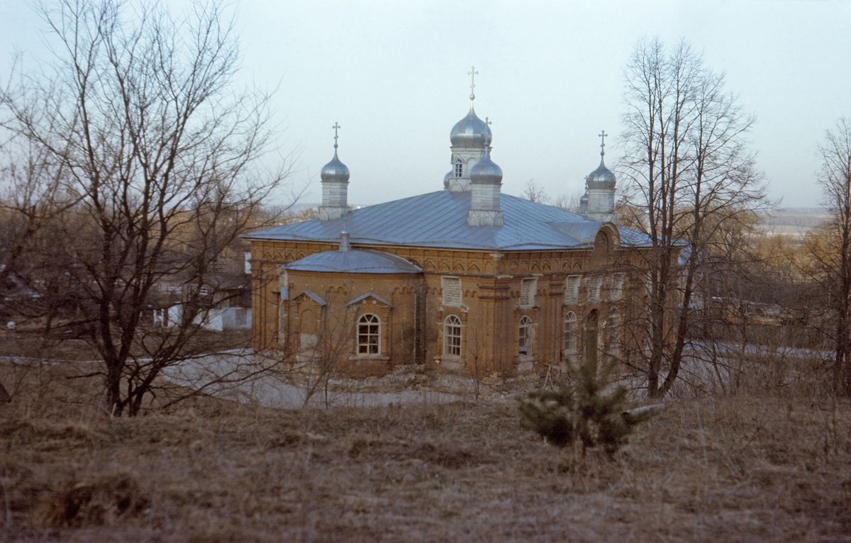 фасады. Введенская Макариевская пустынь. Церковь Макария Жабынского, Жабынь, урочище (Белёвский район, Тульская область)