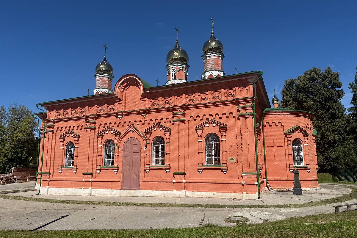 фасады. Введенская Макариевская пустынь. Церковь Макария Жабынского, Жабынь, урочище (Белёвский район, Тульская область)