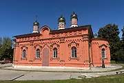 Введенская Макариевская пустынь. Церковь Макария Жабынского - Жабынь, урочище - Белёвский район - Тульская область