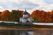 Псков. Спасо-Преображенский Мирожский монастырь. Собор Спаса Преображения