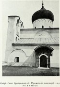 Спасо-Преображенский Мирожский монастырь. Собор Преображения Господня, Фото из книги Грабарь И.Э. "История русскаго искусства".М 1910-1913<br>, Псков, Псков, город, Псковская область