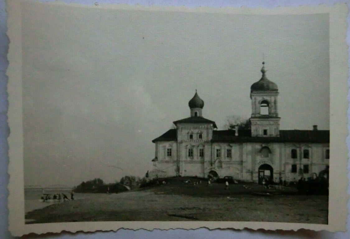 Псков. Спасо-Преображенский Мирожский монастырь. Церковь Стефана архидиакона. архивная фотография, Фото 1941 г. с аукциона e-bay.de