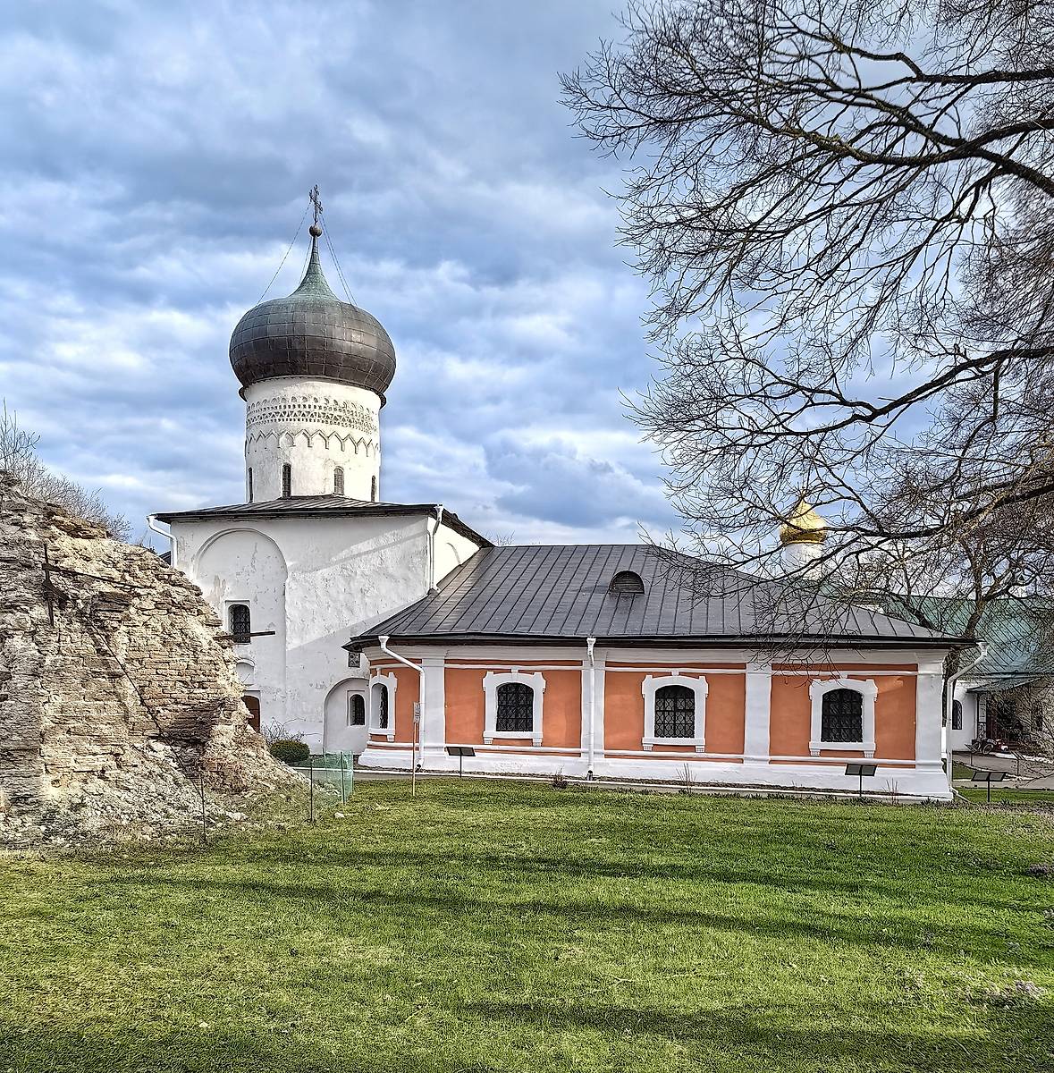 фасады. Снетогорский женский монастырь. Собор Рождества Пресвятой Богородицы, Псков (Псков, город, Псковская область)