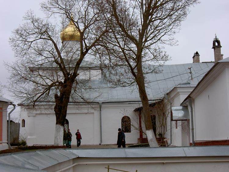 Псков. Снетогорский женский монастырь. Церковь Николая Чудотворца. дополнительная информация, Вид с севера