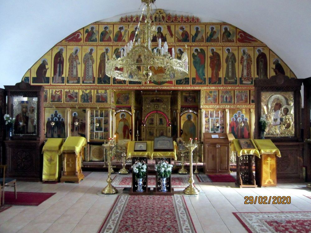 Снетогорский женский монастырь. Церковь Николая Чудотворца, Псков (Псков, город, Псковская область). интерьер и убранство, Иконостас