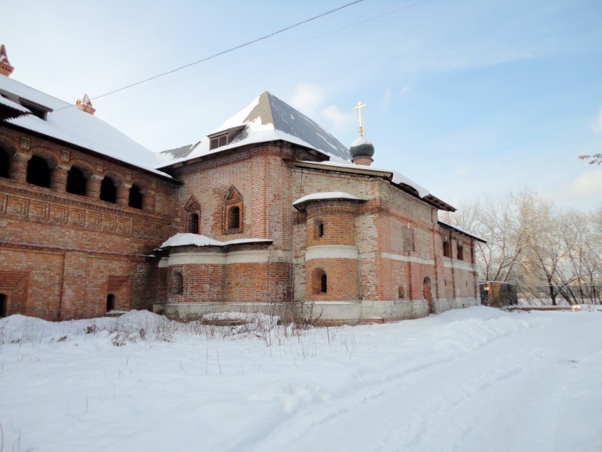 Таганский. Церковь Воскресения Словущего в Крутицах. фасады