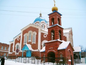 Бирск. Церковь Гурия, Германа и Варсонофия, Казанских Чудотворцев