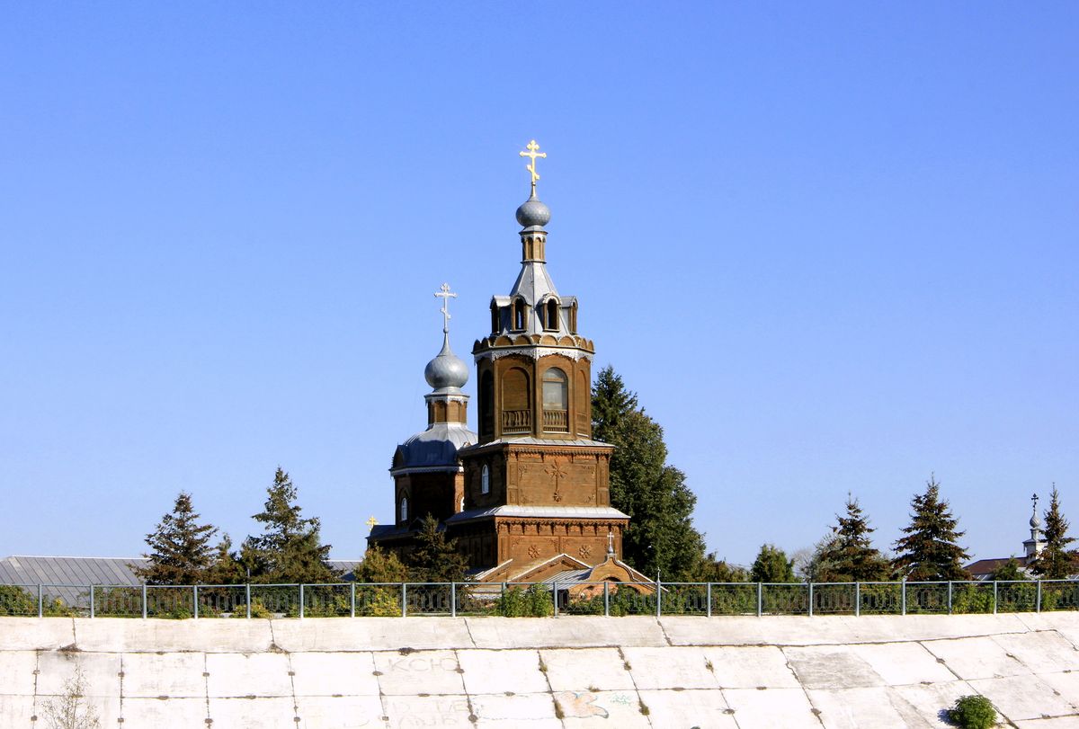 Тихвинский Богородицкий женский монастырь. Церковь Харалампия, Цивильск (Цивильский район, Республика Чувашия). фасады