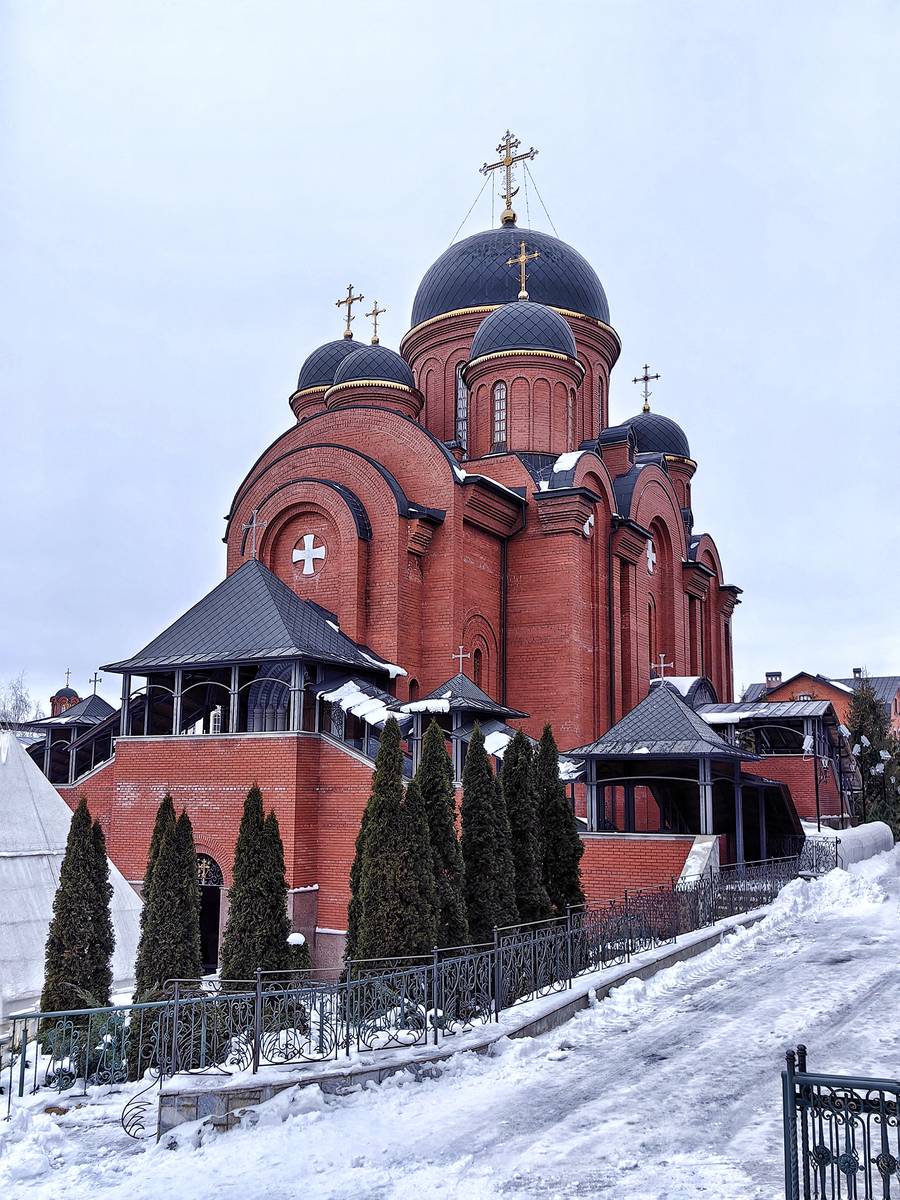 фасады. Троицкий мужской монастырь. Собор Троицы Живоначальной, Алатырь (Алатырский район и г. Алатырь, Республика Чувашия)