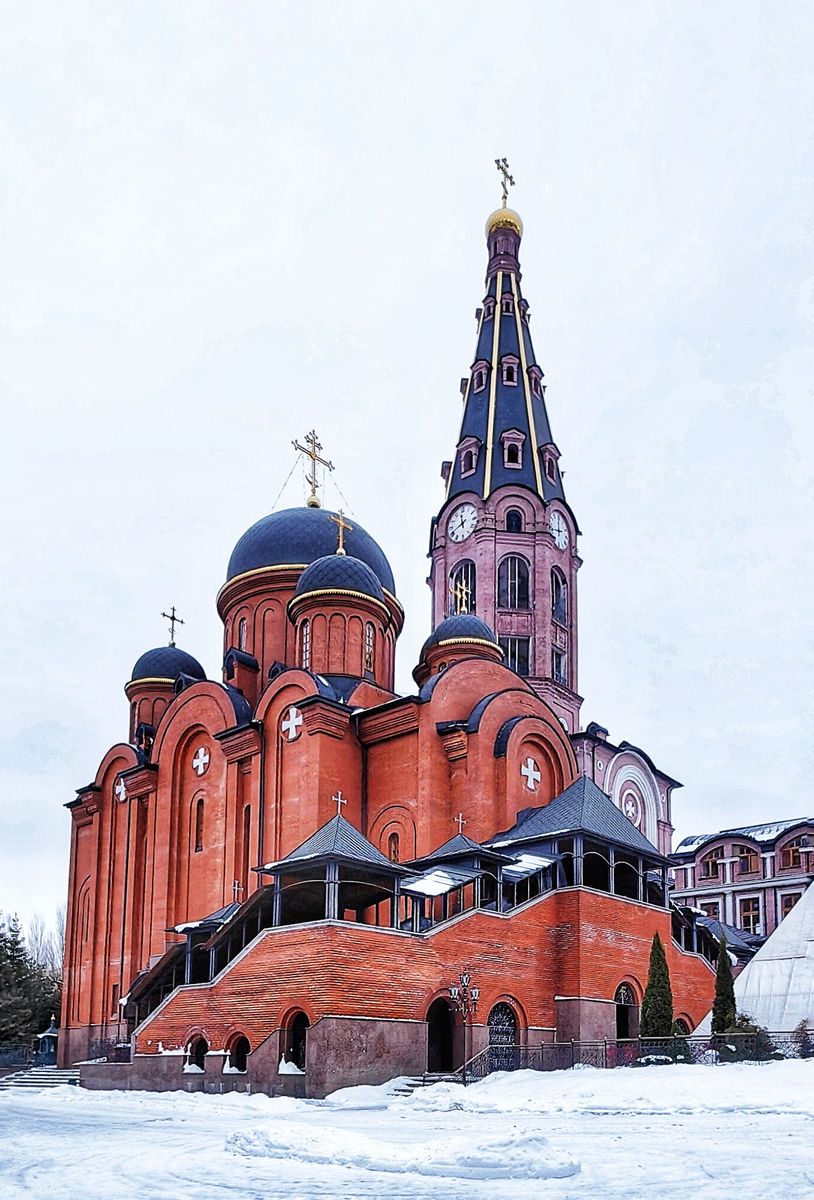 фасады. Троицкий мужской монастырь. Собор Троицы Живоначальной, Алатырь (Алатырский район и г. Алатырь, Республика Чувашия)