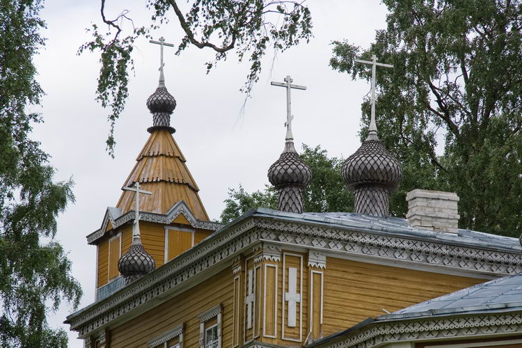 Интерпосёлок. Важеозерский Спасо-Преображенский мужской монастырь. Церковь Спаса Преображения. архитектурные детали