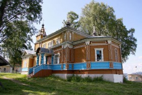 Интерпосёлок. Важеозерский Спасо-Преображенский мужской монастырь. Церковь Преображения Господня