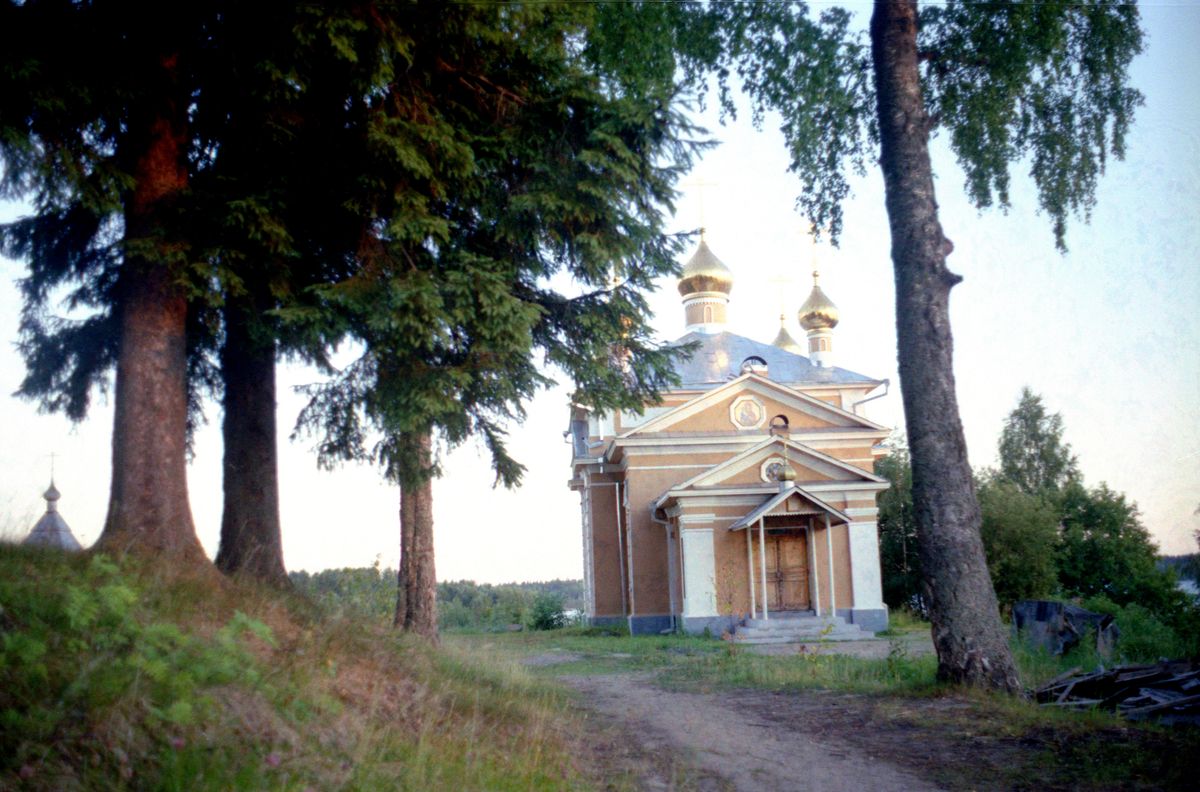 документальные фотографии. Важеозерский Спасо-Преображенский мужской монастырь. Церковь Всех Святых, Интерпосёлок (Олонецкий район, Республика Карелия)