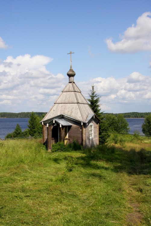 Интерпосёлок. Важеозерский Спасо-Преображенский мужской монастырь. Часовня Новомучеников и исповедников Церкви Русской. фасады