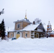 Важеозерский Спасо-Преображенский мужской монастырь. Церковь Иоанна Рыльского и Иоанна Кронштадтского - Интерпосёлок - Олонецкий район - Республика Карелия