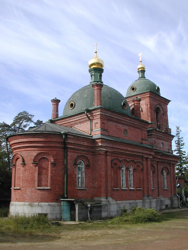 Валаамские острова. Спасо-Преображенский Валаамский монастырь. Воскресенский скит. Церковь Воскресения Христова. фасады