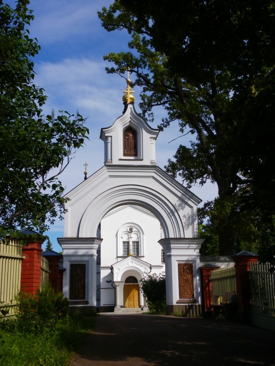 Валаамские острова. Спасо-Преображенский Валаамский монастырь. Скит Всех Святых. архитектурные детали, Св. ворота