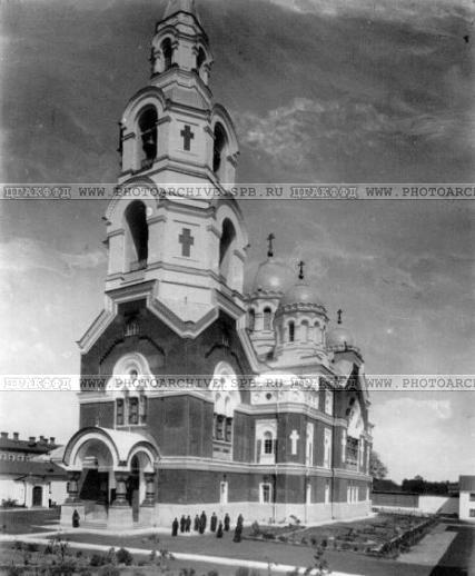 Валаамские острова. Спасо-Преображенский Валаамский монастырь. Главная усадьба. Собор Спаса Преображения. архивная фотография, фото с сайта http://office.altsoft.spb.ru/cgakffd/cd/4/showObject.do_object=2501509943.html