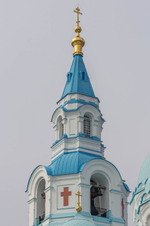 Спасо-Преображенский Валаамский монастырь. Главная усадьба. Собор Преображения Господня, Валаамские острова (Сортавальский район, Республика Карелия). архитектурные детали, Колокольня