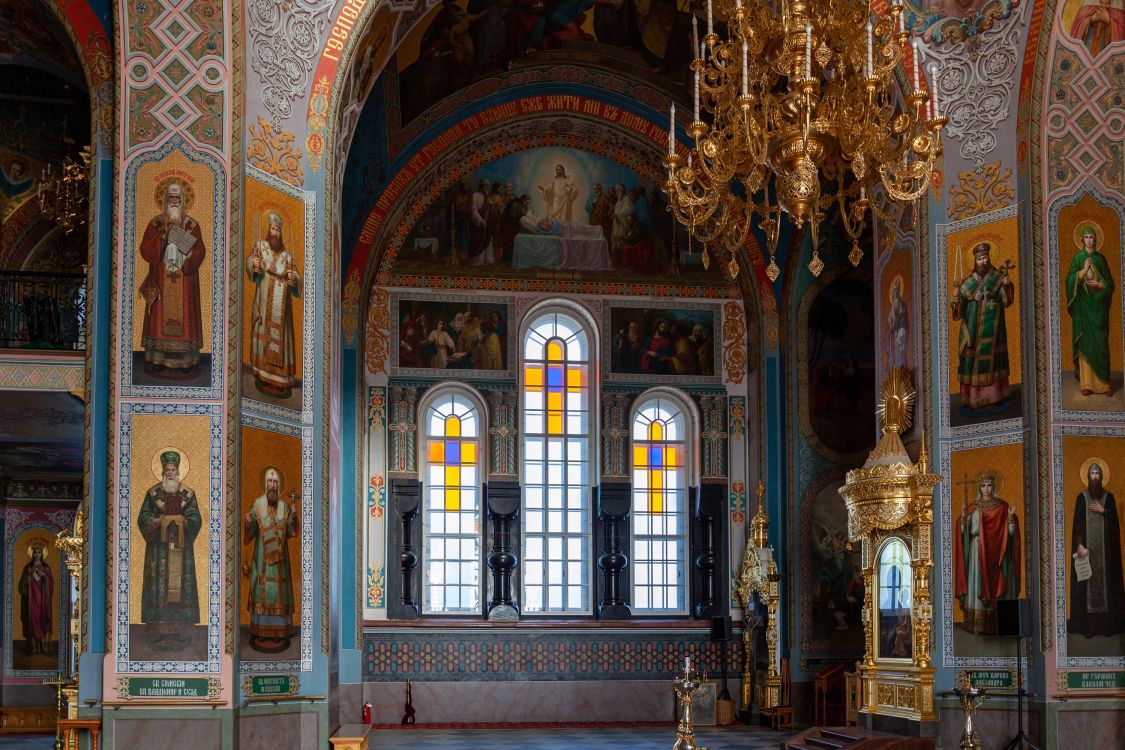 Спасо-Преображенский Валаамский монастырь. Главная усадьба. Собор Преображения Господня, Валаамские острова (Сортавальский район, Республика Карелия). интерьер и убранство