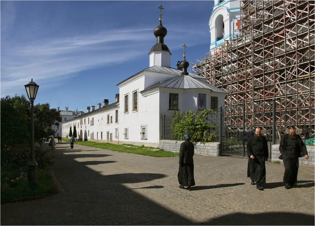 Валаамские острова. Спасо-Преображенский Валаамский монастырь. Главная усадьба. Церковь Валаамской иконы Божией Матери. фасады